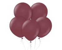 Balloons Kalisan 12", standard burgundy, 100pcs