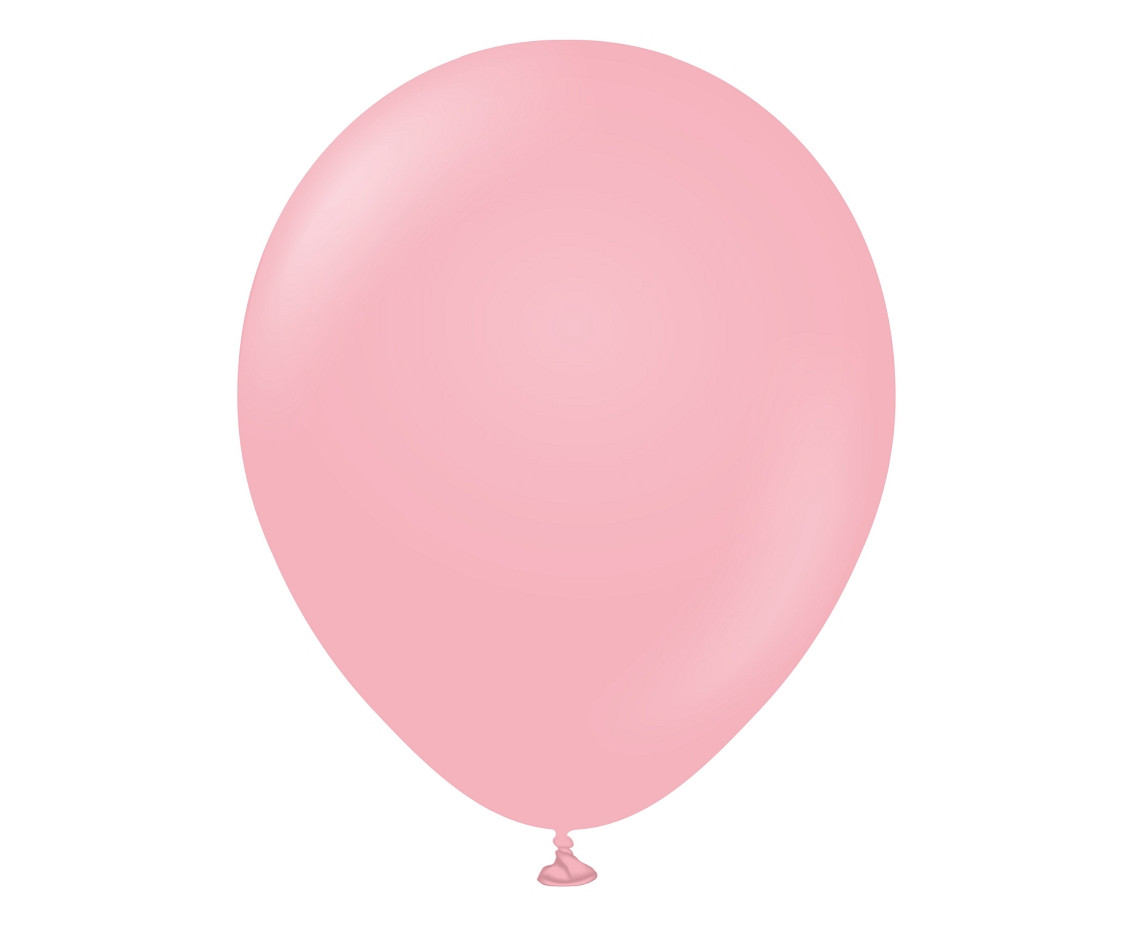 Balloons Kalisan 12", standard flamingo pink, 100pcs