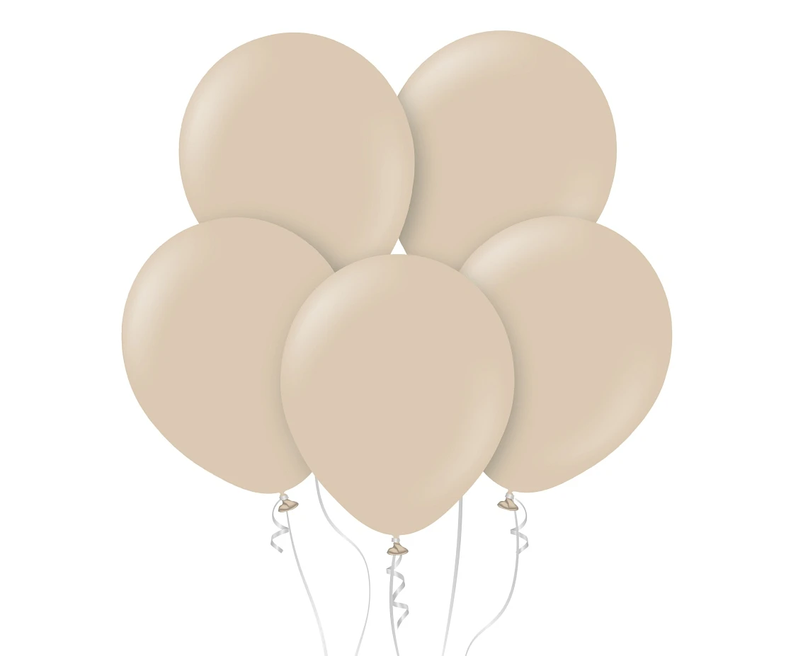 Balloons Kalisan 12", standard hazelnut, 100pcs