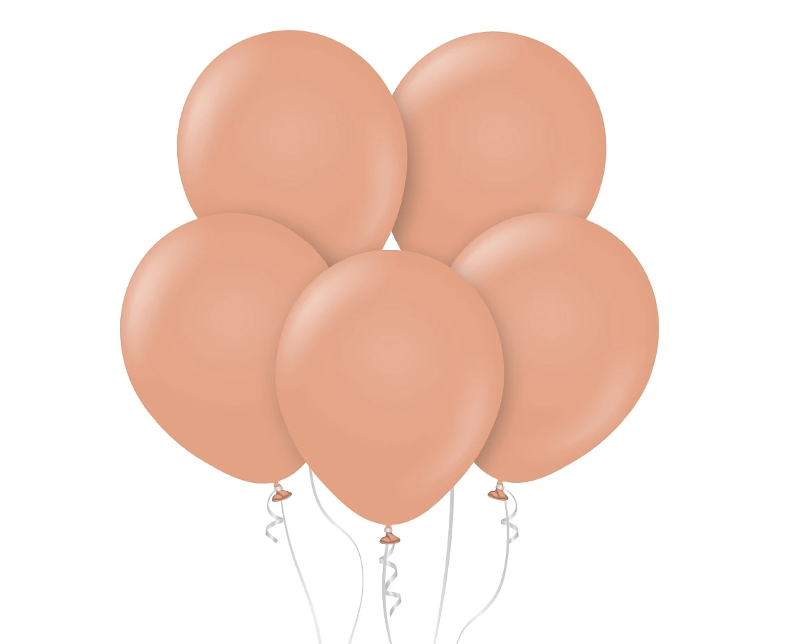 Balloons Kalisan 12", standard clay pink, 100pcs