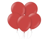 Balloons Kalisan 12", standard deep red, 100pcs