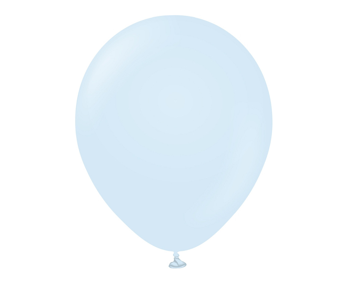 Balloons Kalisan 12", macaron baby blue, 100pcs