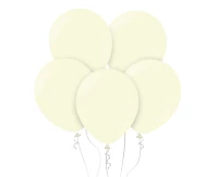 Balloons Kalisan 12", macaron pale yellow, 100pcs