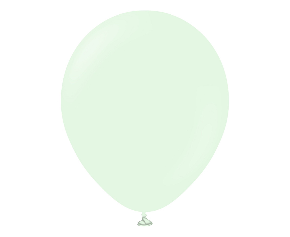 Balloons Kalisan 12", macaron pale green, 100pcs