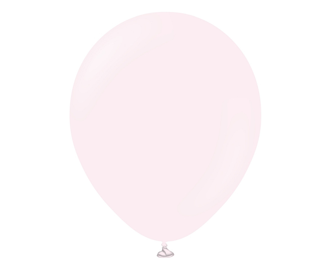 Balloons Kalisan 12", macaron pale pink, 100pcs