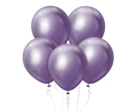 Balloons Kalisan 12", mirror violet, 50pcs