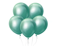 Balloons Kalisan 12", mirror green, 50pcs