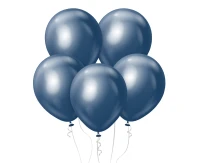 Balloons Kalisan 12", mirror navy, 50pcs