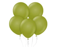 Balloons Kalisan 12", retro olive, 100pcs