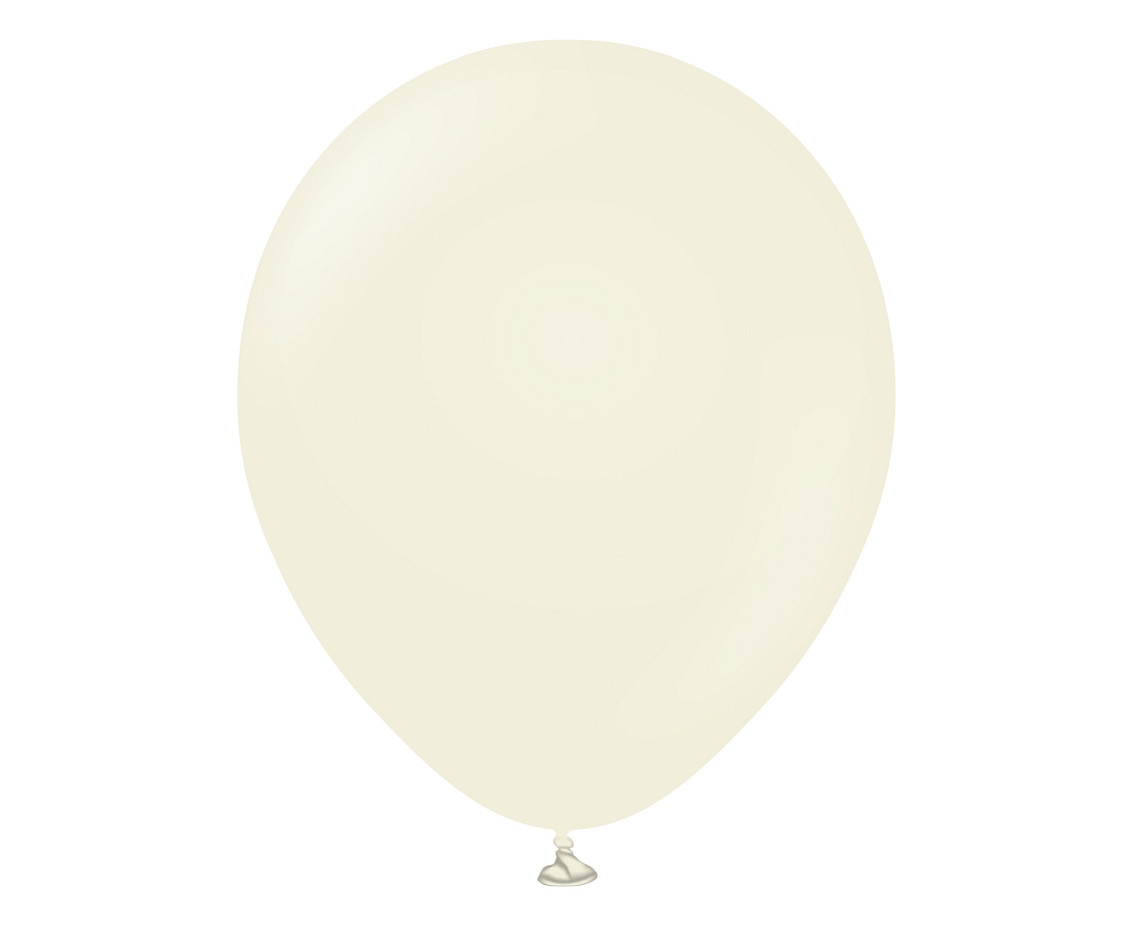 Balloons Kalisan 12", retro white sand, 100pcs