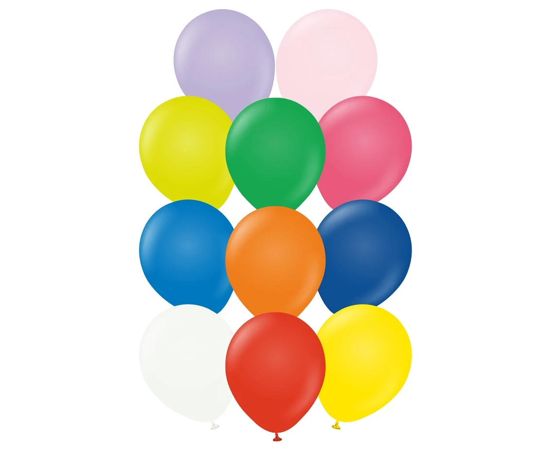 Balloons Kalisan 18", standard mix, 25pcs
