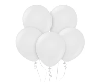 Balloons Kalisan 18", standard white, 25pcs