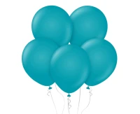 Balloons Kalisan 18", standard turquoise, 25pcs