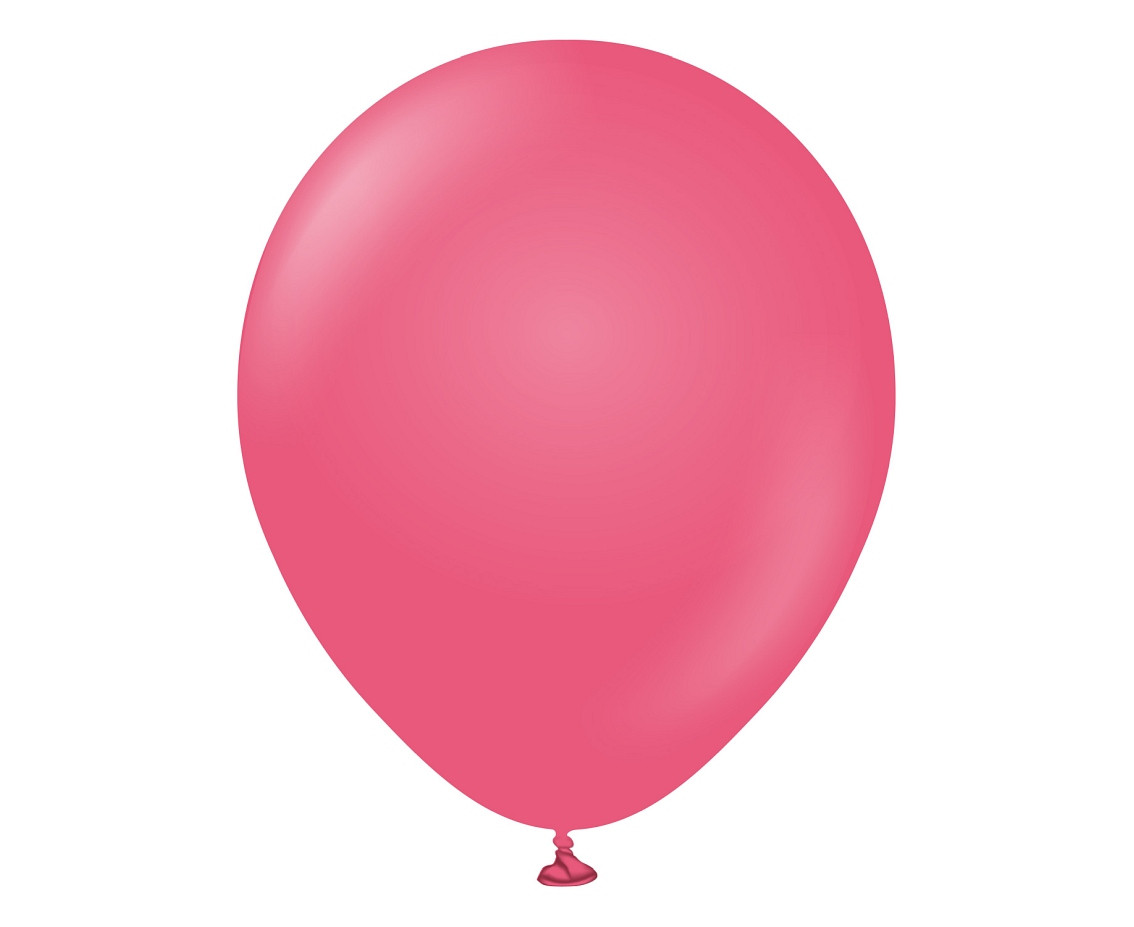 Balloons Kalisan 18", standard fuchsia, 25pcs