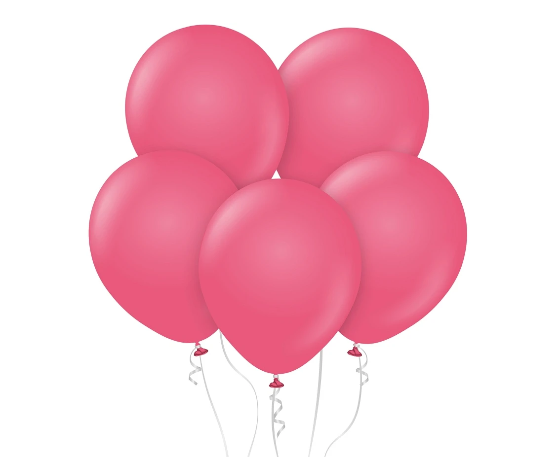 Balloons Kalisan 18", standard fuchsia, 25pcs