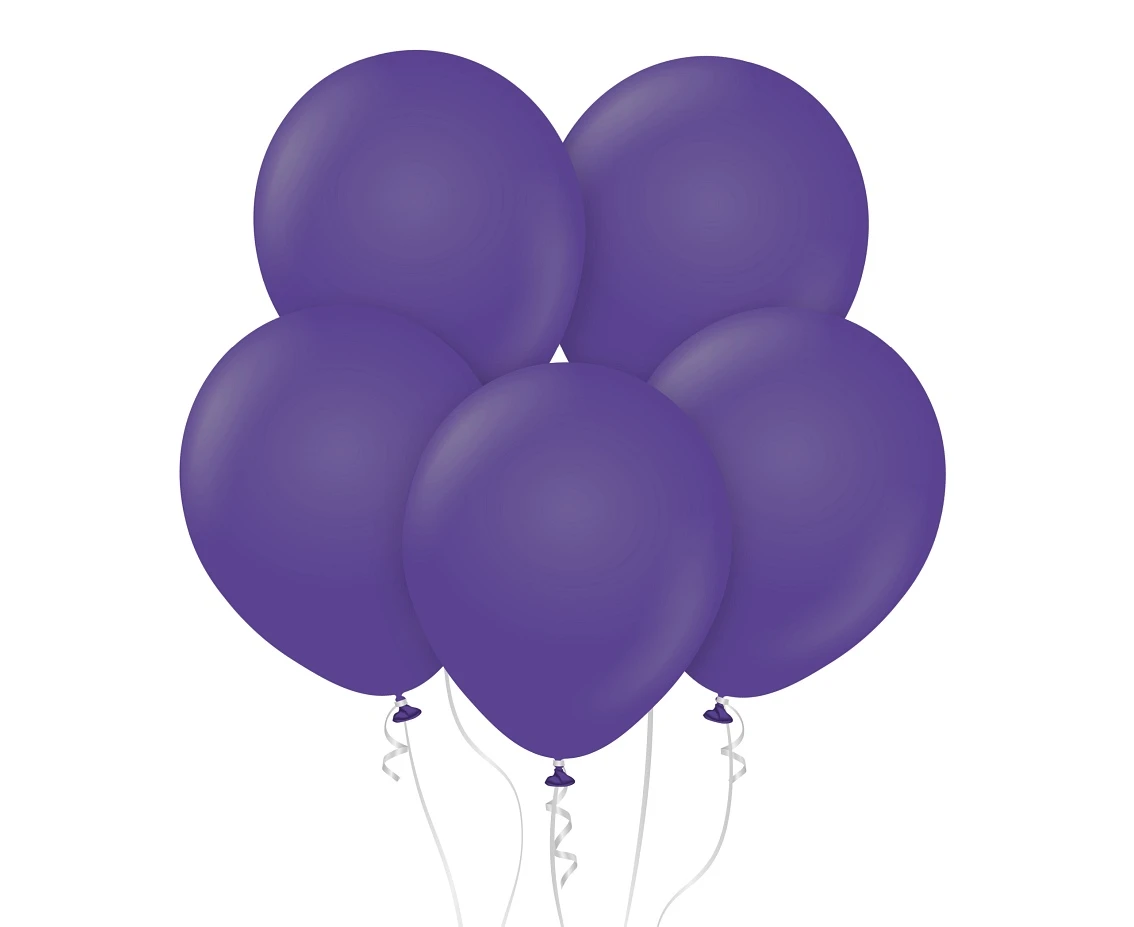 Balloons Kalisan 18", standard violet, 25pcs