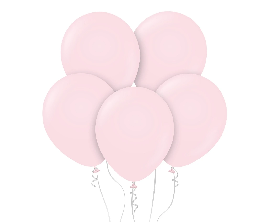 Balloons Kalisan 18", standard light pink, 25pcs
