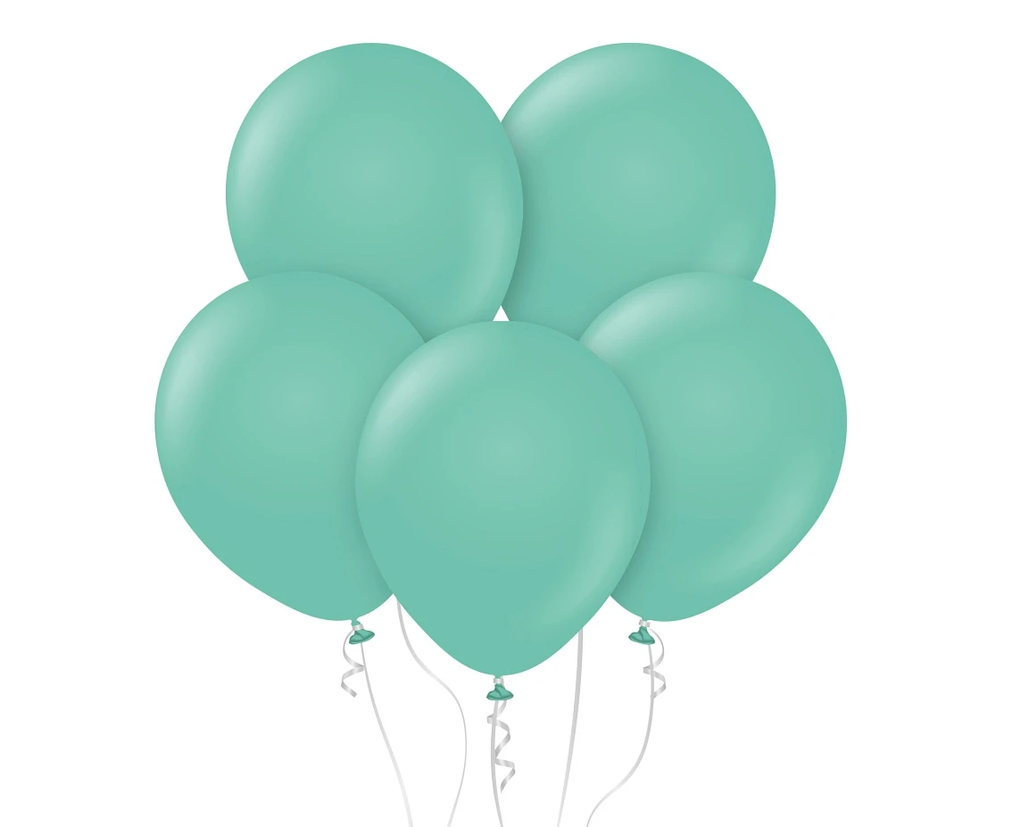 Balloons Kalisan 18", standard sea green, 25pcs