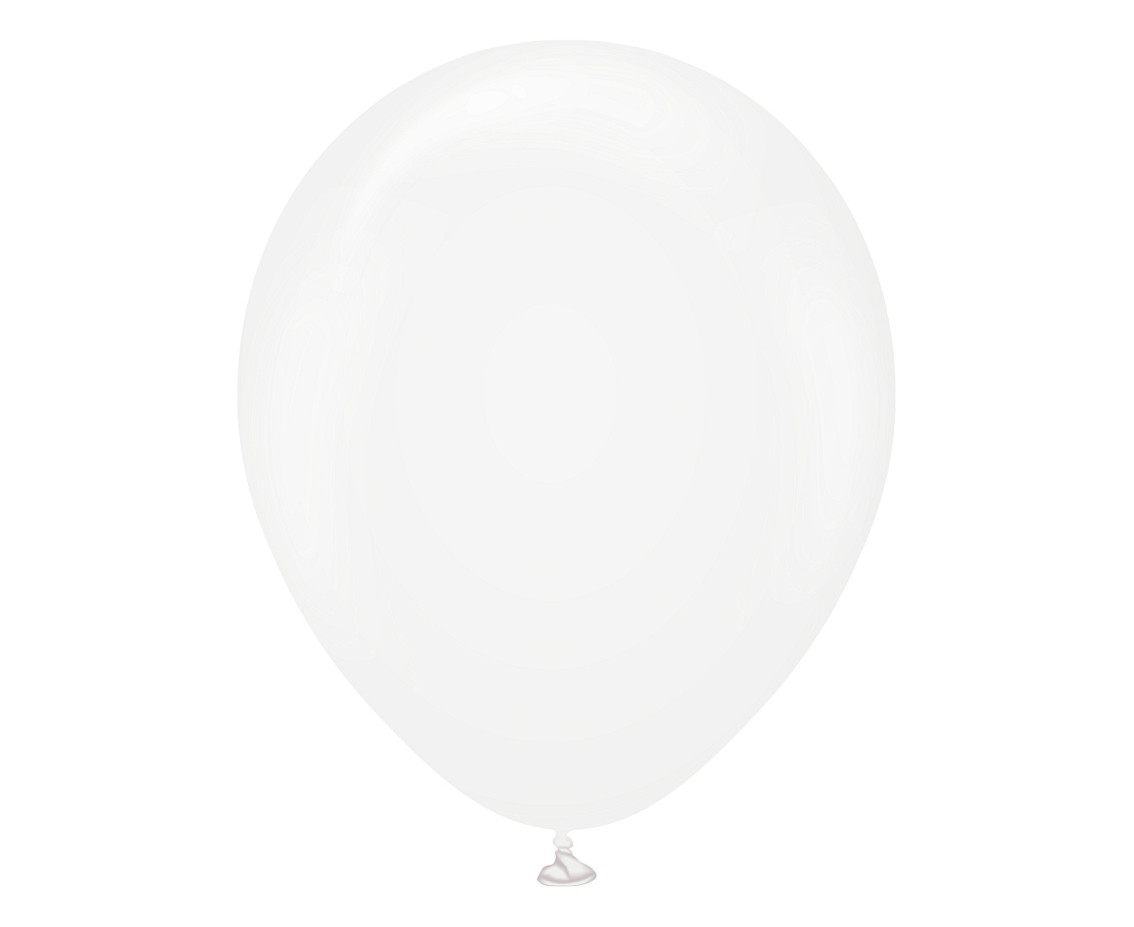Balloons Kalisan 18", standard transparent, 25pcs