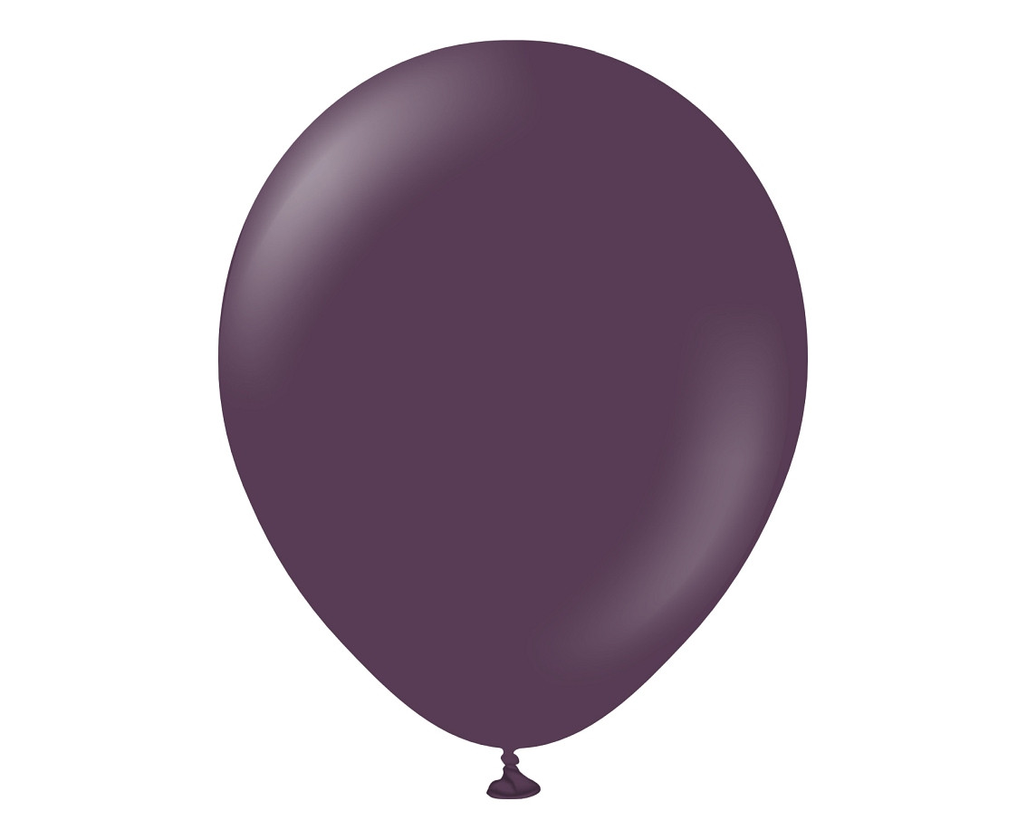 Balloons Kalisan 18", standard plum, 25pcs