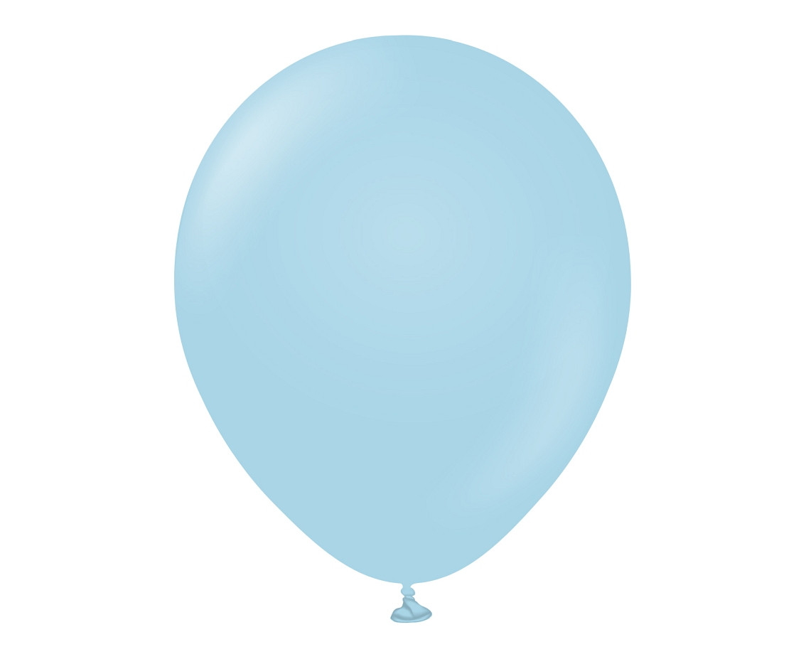 Balloons Kalisan 18", macaron blue, 25pcs