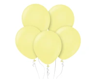 Balloons Kalisan 18", macaron yellow, 25pcs
