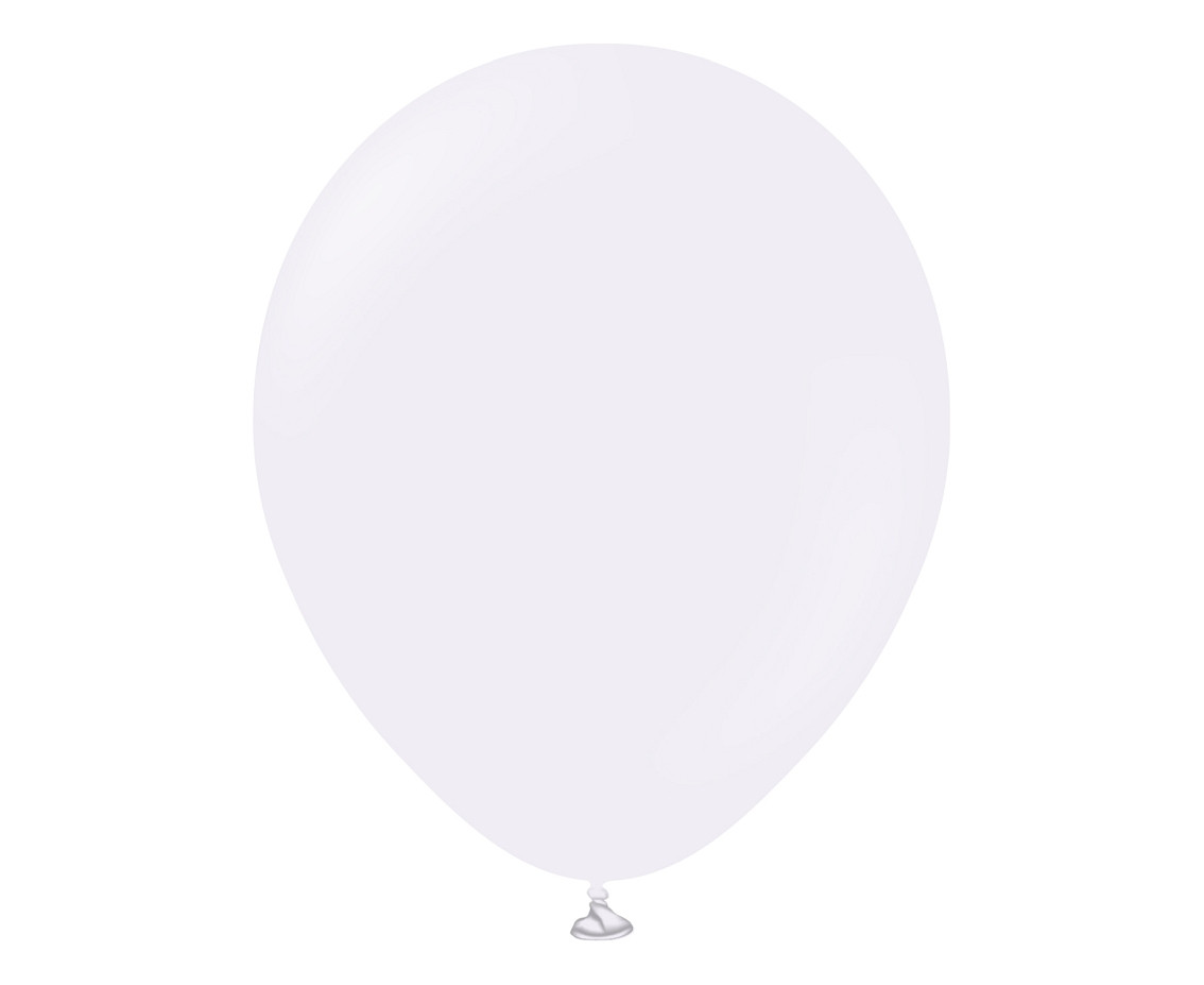Balloons Kalisan 18", macaron pale lilac, 25pcs