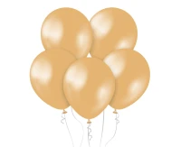 Balloons Kalisan 18", metallic gold, 25pcs