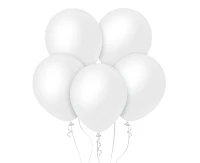 Balloons Kalisan 18", opaque satin snow white, 25pcs