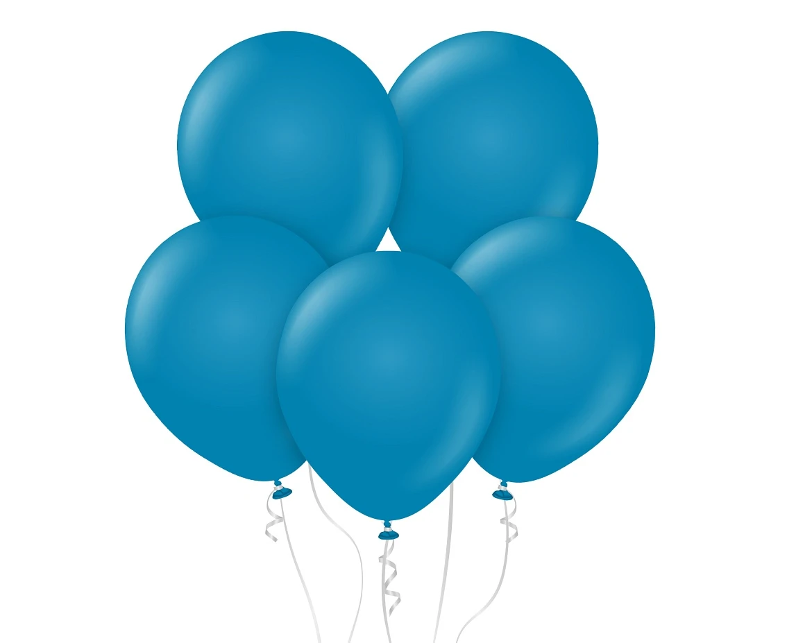 Balloons Kalisan 18", retro deep blue, 25pcs