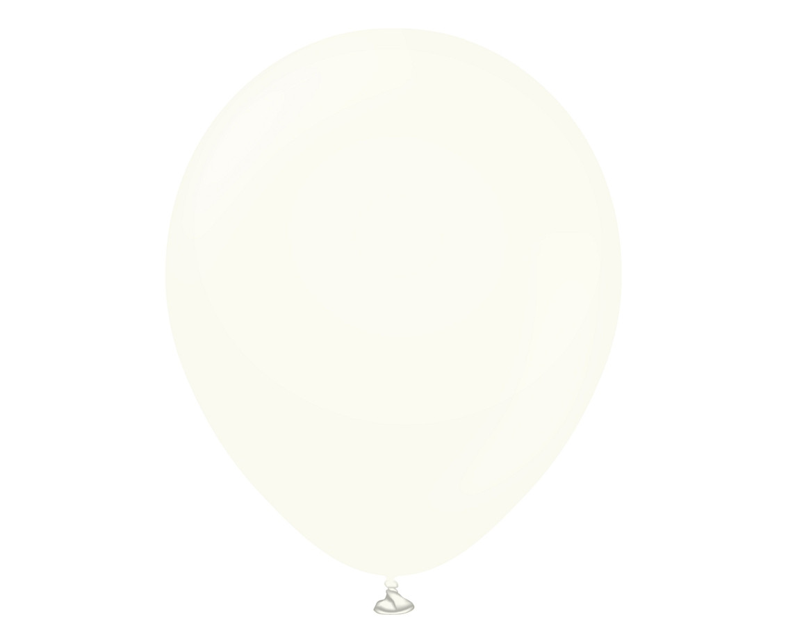 Balloons Kalisan 18", retro white, 25pcs