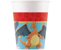 Pokemon paper cups, 200 ml, 8 pcs.