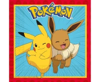 Pokemon paper napkins, 33x33 cm, 20 pcs.