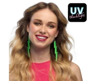 Pair earrings Flash neon green