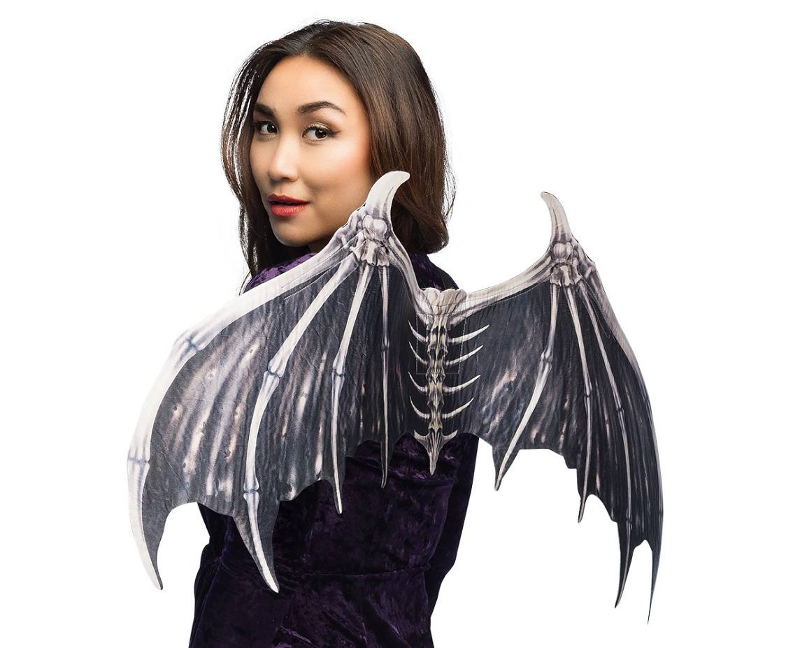 Wings bat Wisteria (87 x 47 cm)