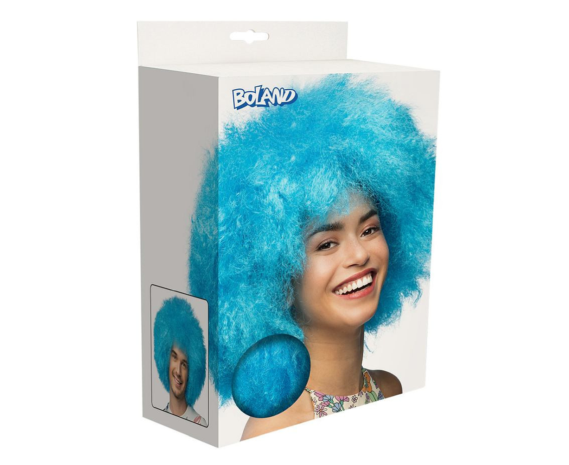 Wig Sugar neon blue