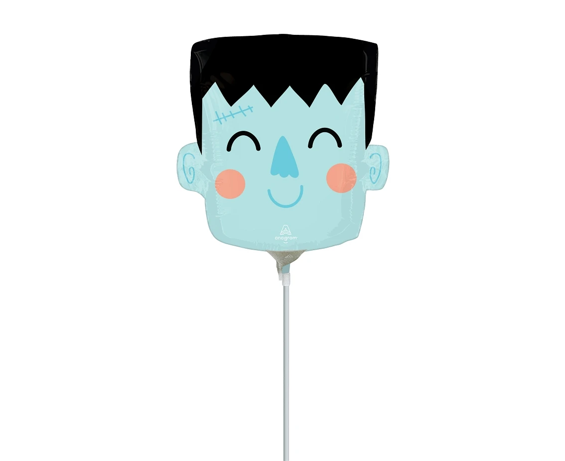 Mini Shape Monster Mingle Head Foil Balloon EOL