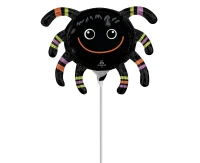 Mini Shape Smiley Spider Foil Balloon EOL