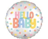 Balloon Standard Satin XL Satin Modern Baby Foil Balloon EOL