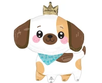 SuperShapeXL Kawaii Puppy Foil Balloon EOL