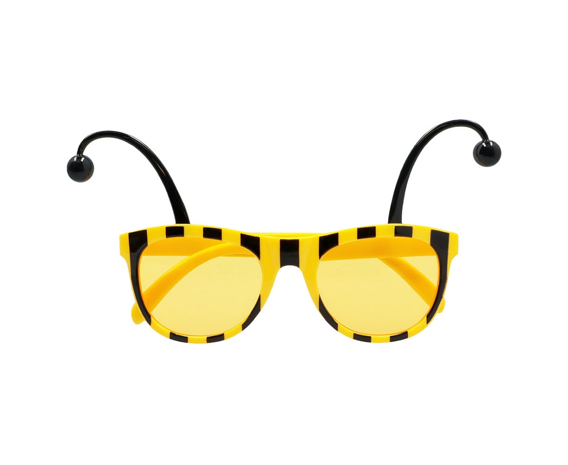 Set Honey bee (suspenders, glasses and bow tie)