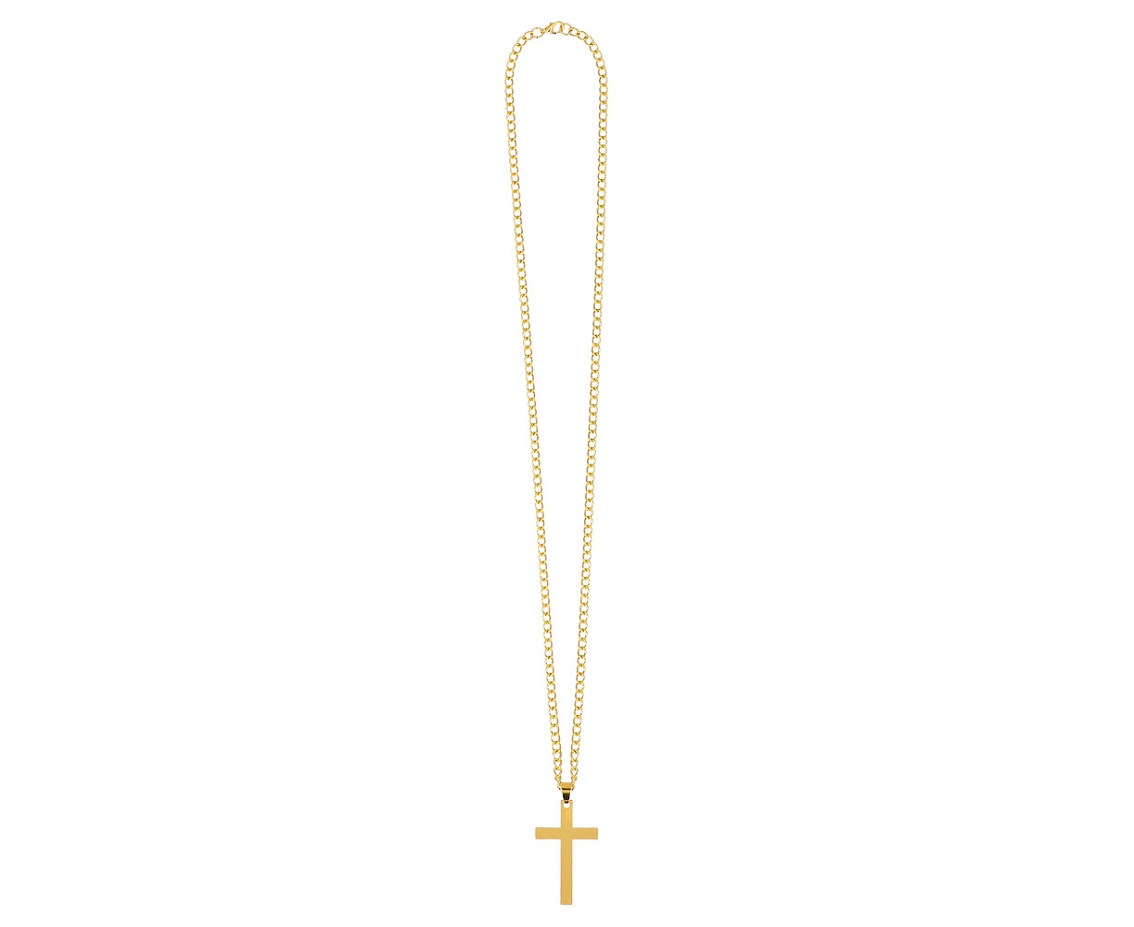 Necklace cross gold