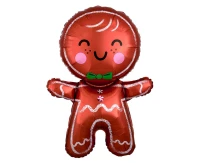 Foil balloon  Gingerbread Man , 39x54cm