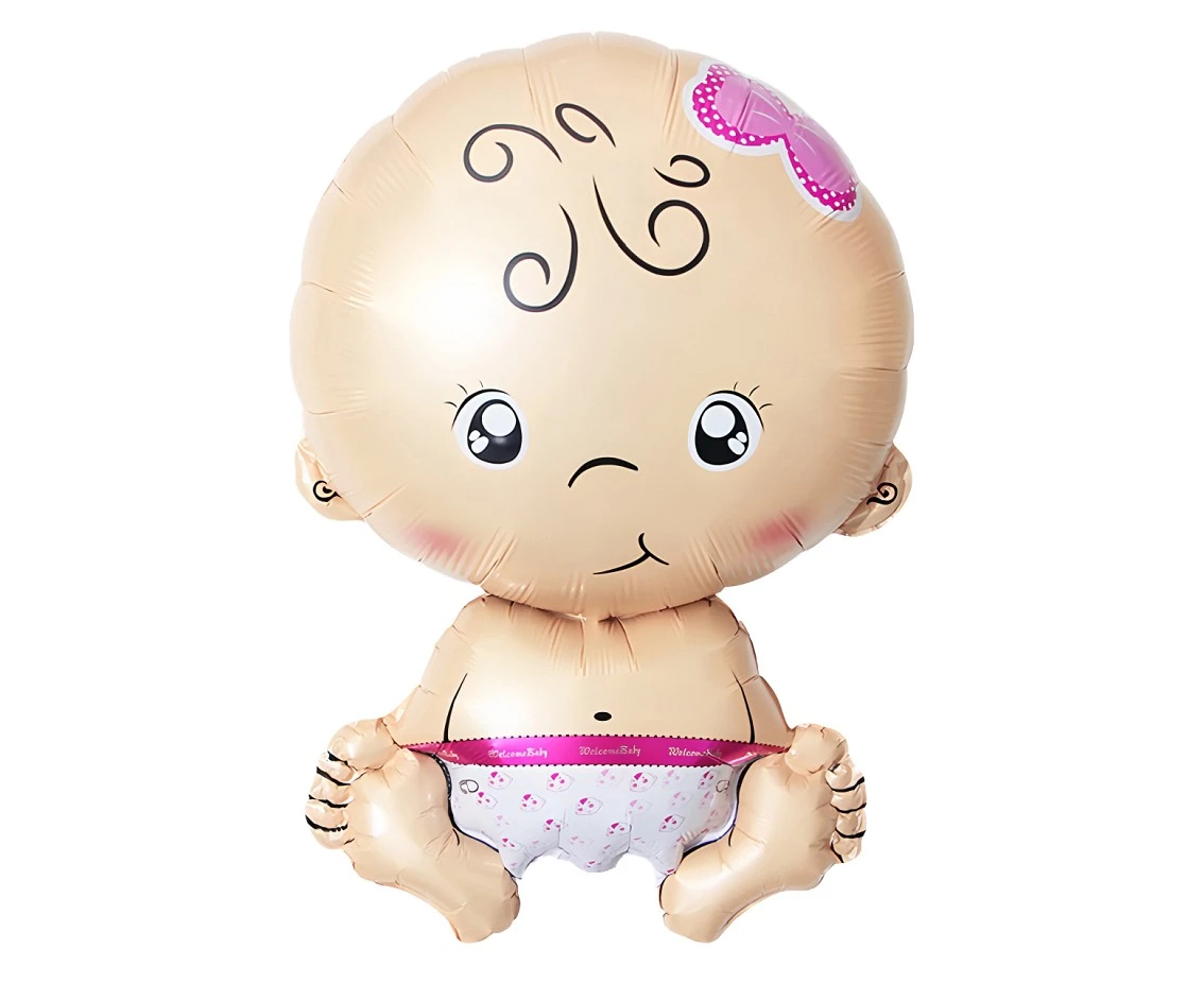 Foil balloon  Baby Girl , 37x55cm