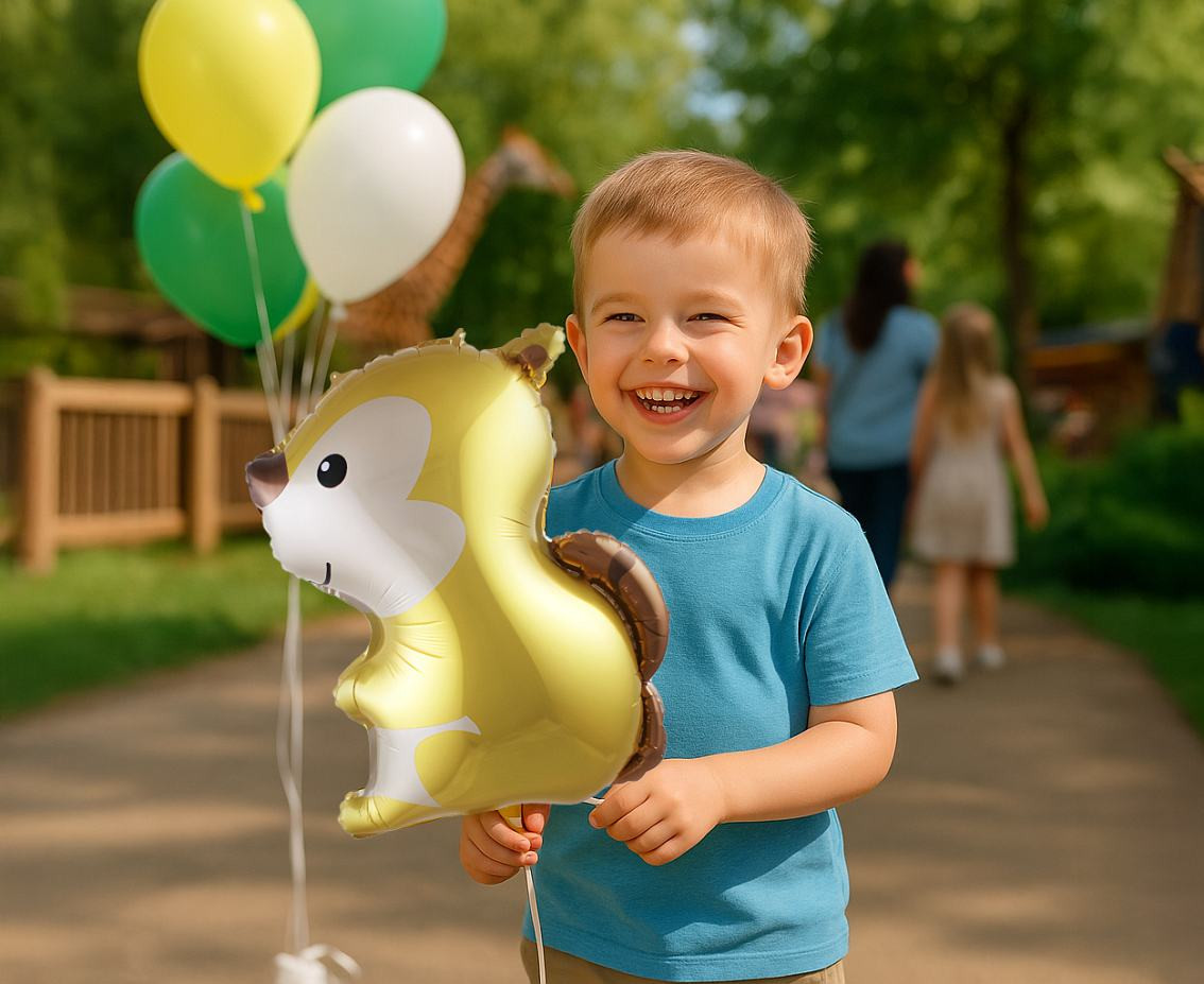 Foil balloon  Squirrel , 50x40cm EOL