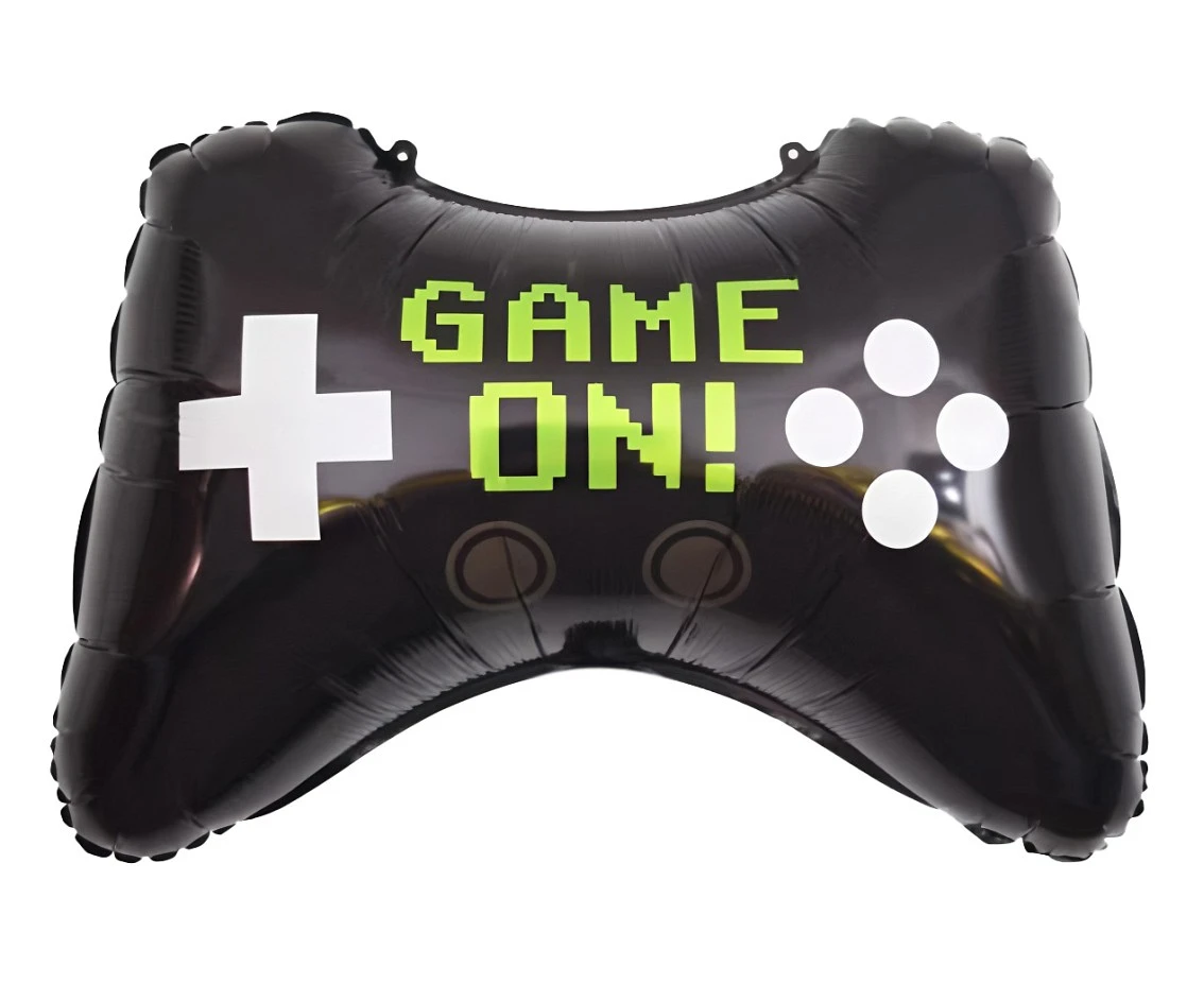 Foil balloon  Pad Game on, 39x58cm EOL