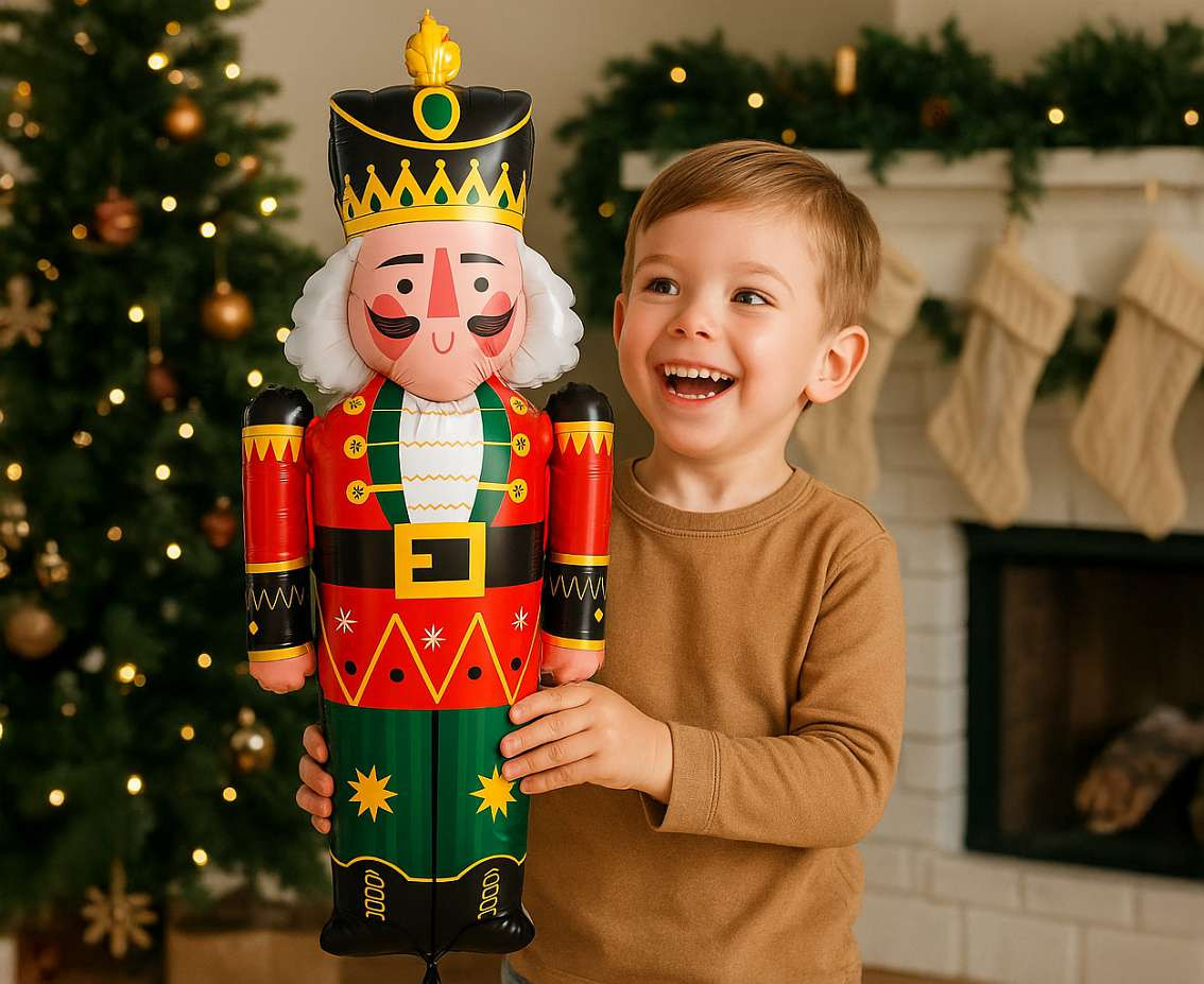 Foil balloon  Nutcracker , 33x78cm