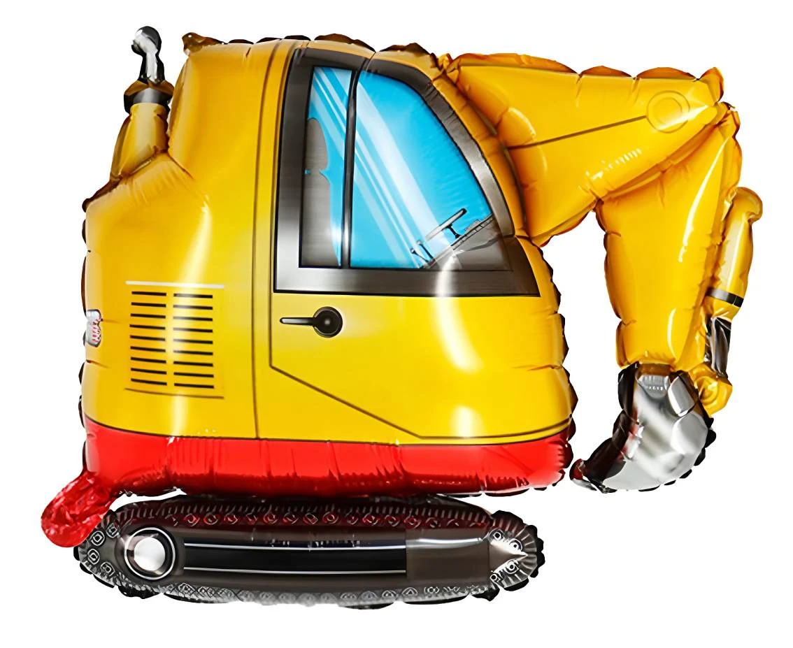 Foil balloon  Excavator,  55x45cm
