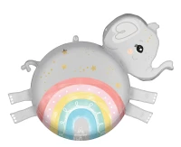 18" Satin Baby Elephant Foil Balloon EOL