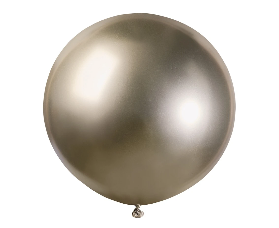 Balloons Gemar, shiny ball 0.80m prosecco, 1pc